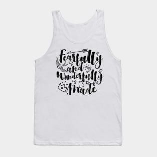 'Fearfully and Wonderfully Made' Family Love Shirt Tank Top